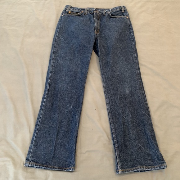 Levi s Jeans Vintage Levis 57 Jeans Mens 36x3 Blue Denim Bootcut levi-s-jeans-vintage-levis-57-jeans-mens-36x3-blue-denim-bootcut